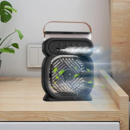 Ventilateur de brume de table rechargeable idéal pour bureau et chambre - 4