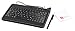 Price comparison product image DURAGADGET Black PU Leather Micro USB 7" QWERTZ German Keyboard - Compatible with Linx 10V32 | Linx 10V64 | Linx 12V32 | Linx 12V64