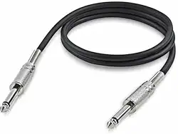 Cabo Audio Plug Metal P10 X P10 3 Metros