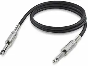 Cabo Audio Plug Metal P10 X P10 3 Metros