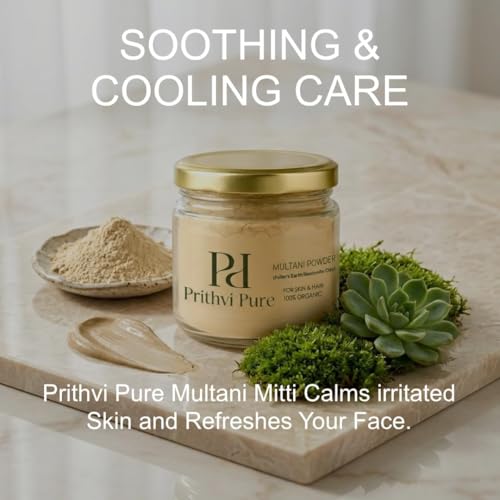 Image of Orange Peel Multani Mitti Face Pack 200g | Herbal Ayurvedic Clay for Oil Control, Tan Reduction & Clear-Looking Skin | For Face & Body Use