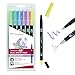 Produktbild Tombow ABT-6P-2 Fasermaler Dual Brush Pen mit zwei Spitzen, pastellfarben, bunt, 1 Stück (6er Pack)