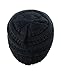 C.C NYFASHION101 Kids Cute Warm and Comfy Children's Knit Ski Beanie Hat, Black