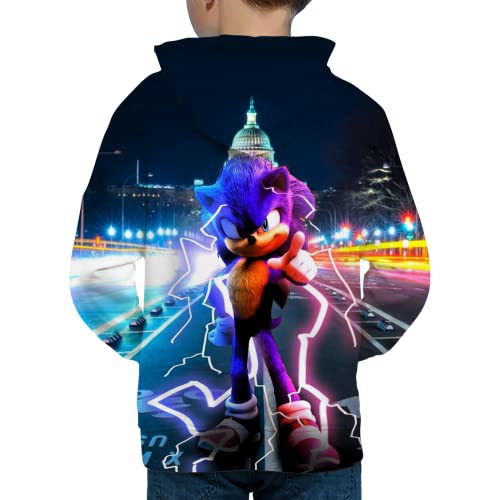 Neleking 3D Printed Pullover Sweatshirt Cartoon Hoodie Cosplay Costume Hoodies For Kids Youth Large #TOP1