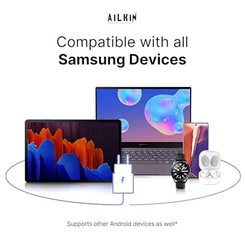 Image of 25W Type C Original Charger for Galaxy A16 /M05 /A05 /A35 /M35 /F05 /M15, F15 /A15 /A14 /M14 /F14 /A34 /M34 /F34 /S24 Ultra, S23 /S23 fe /Z fold /flip /6 /5 /4 /3, Fast Charge for Tab USB C Adapter, White