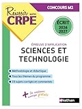  Réussir mon CRPE - Sciences et Technologie - Épreuve d\'admissibilité - Écrit 2026-2027 - M2