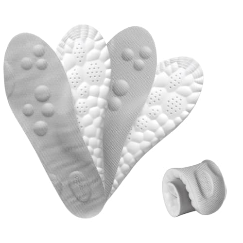 2 pares de plantillas 4D Cloud Tech para hombre y mujer