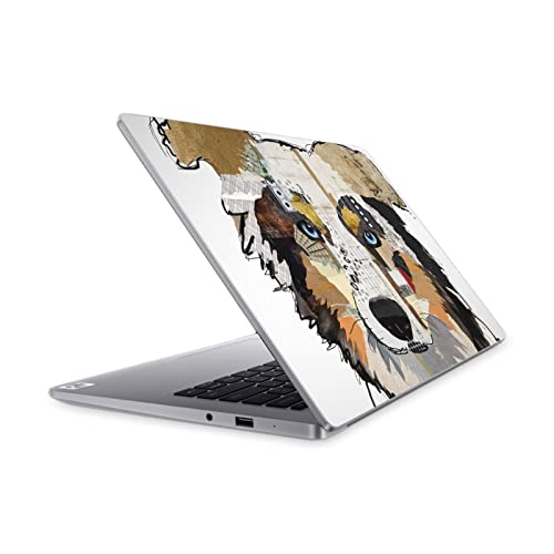 Autocollant Chien Michel Keck Vinyle Protection Compatible Mi Notebook 14 2020 Berger Australien