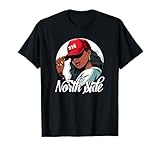 314 St. Louis North County Red Hat Black Woman T-Shirt