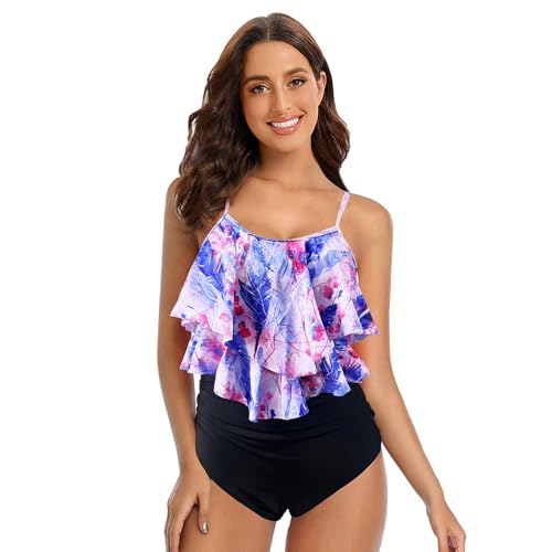 Maillot de bain à volants idéal pour vos vacances tropicales et après-midi piscine