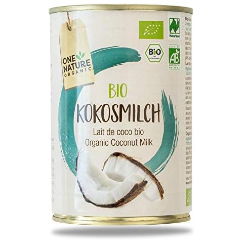 ONE NATURE organic BIO Kokosmilch, 6er Pack (6 x 400 g) Cover