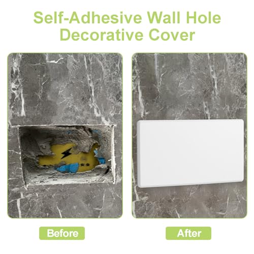 UFURMATE Blank Cover Wandplatte 2PCS Weiß Schraubenlose leere Wandplatte Kunststoff 1-Gang Leere Gerätesteckdosenabdeckung Elektrische Abdeckungen für unbenutzte Steckdosen oder Schalter