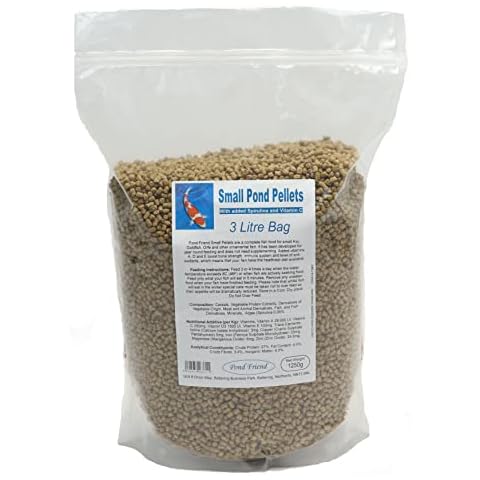 Pet Friend Pond Pellets Goldfish Food With Spirulina & Added Vitamin C (1250g) Cover