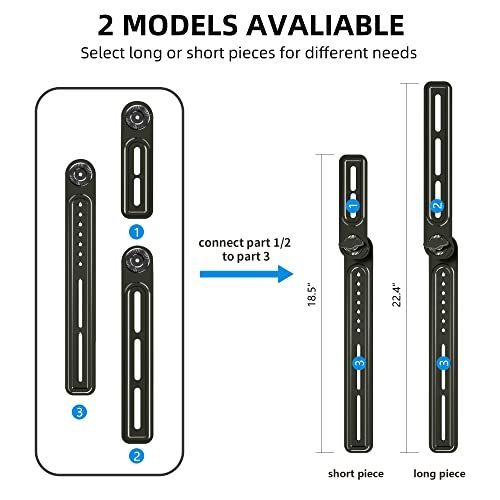 Image of Universal Sound Bar Mount Bracket for Above /Under TV, Fits 23-65 Inch TVs, up to 22 lbs by XINLEI SBR301
