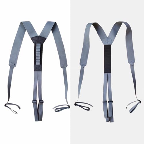 Hanglong CP Suspenders Tactical Strap Sling Adaptation Airlite SLC Belt, Wolf Gray