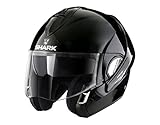 shark helmets skwal 2 Schnalle: Feinregulierung Shark 104 _ 6355 _ 2 Helm Moto Evoline Serie 3 Fusion BLK, schwarz, Größe L
