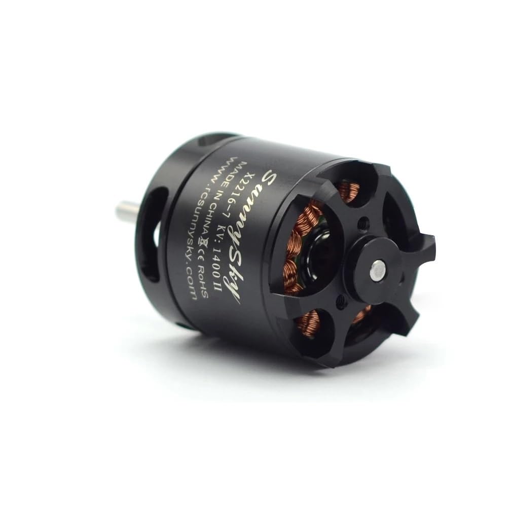 X2216 2216 880KV 1100KV 1250KV 1400KV 1800KV 2400KV II Outrunner Brushless Motor For RC ModelsRC airplane (Color : 1Pcs 1250KV)