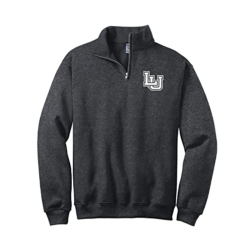 Sorority Letters Shop Lamar University Quarter Zip Sweatshirt - LU Cadet Collar Pullover Sweateshirt - Lamar Cardinals Gifts