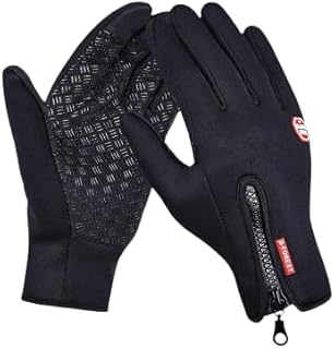 BADOWL Full Finger Bike Riding Gloves with Touch Screen, Breathable Fabric for Enhanced Comfort