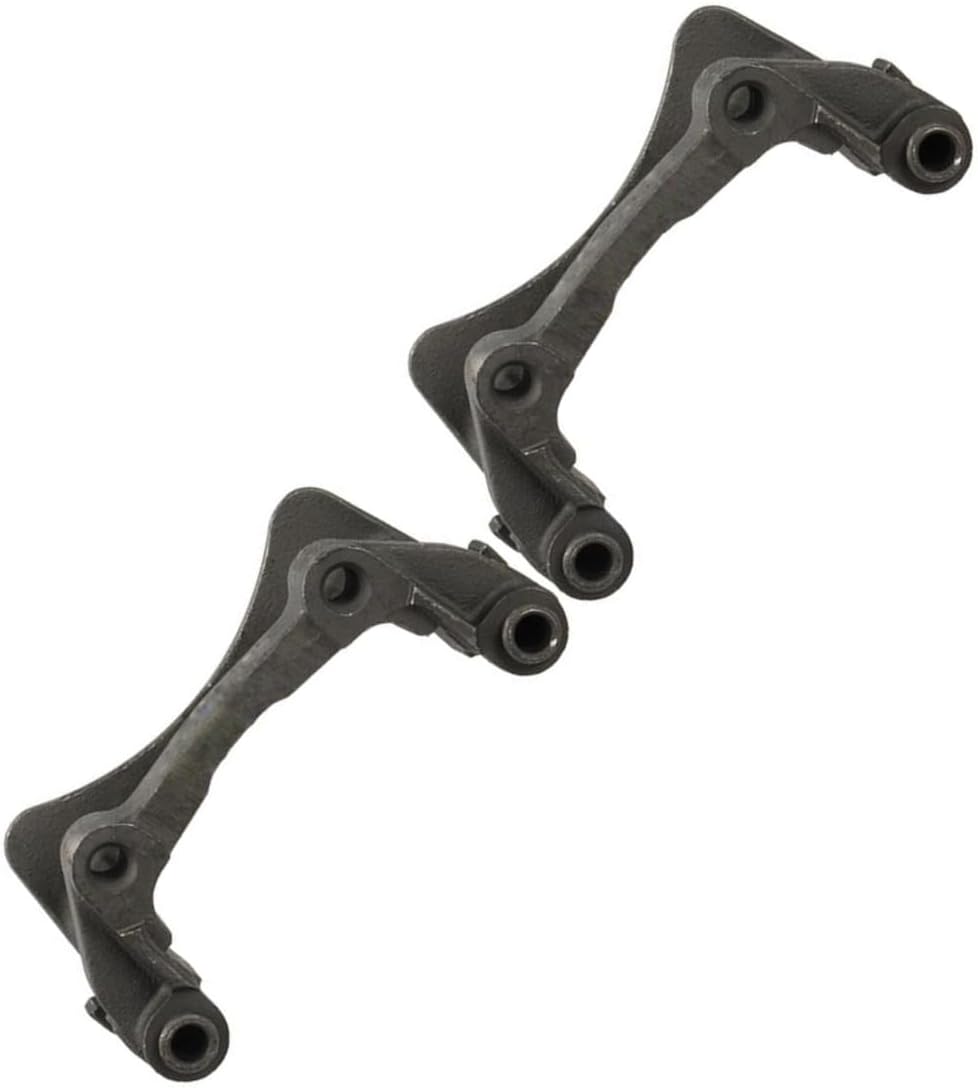 Disc Brake Caliper Bracket Rear 2 X ,Brake Caliper Bracket for Ford Thunderbird 2002-2005 for Jaguar Vanden Plas,S-Type,XJ8 2000-2005 fits Lincoln LS 2000-2006 Replacement C2C12386, XW4Z2B511AA