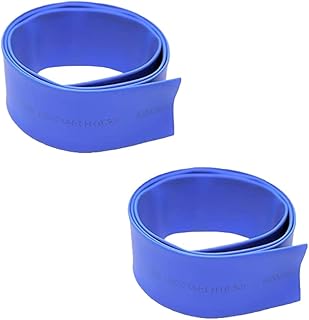 مجموعة أنابيب تنكمش بالحرارة لحماية وإصلاح الكابلات من هيت شيرينك، قطعتين بقطر داخلي 30 ملم وطول 4 متر، أزرق، قطعتين