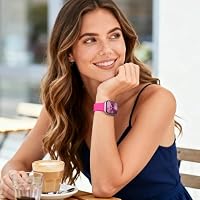 DaQin Silikon Sport Armband Kompatibel mit Apple Watch 40mm 41mm 42mm 38mm – Ansicht 8