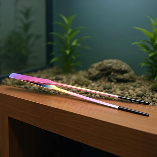 Futterzange- 30 cm Terrarium- Werkzeug mit Silikonkopf, rutschfestes Griff- Zubehör, sicheres Futterwerkzeug für Schlangen, Spinnen, Eidechsen, Wasserpflanzen, Heimtank, Haustierzubehör-6
