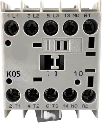 Contacteur de panneau d'automatisation 100-K05*10 110V CC pour montage sur rail DIN rapide