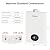 CAMPLUX CX360 Propane Indoor Tankless Water Heater 3.6 GPM, 82,000 BTU Instant Gas Hot Water Heater with 3.15" Stainless Steel Vent Wall Thimble