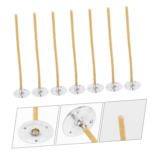 100 pabilos tejidos para hacer velas con base miniatura 7