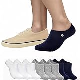 Sperry Men's 8-Pack Cushioned No Show Socks, Navy Multi, 6-12