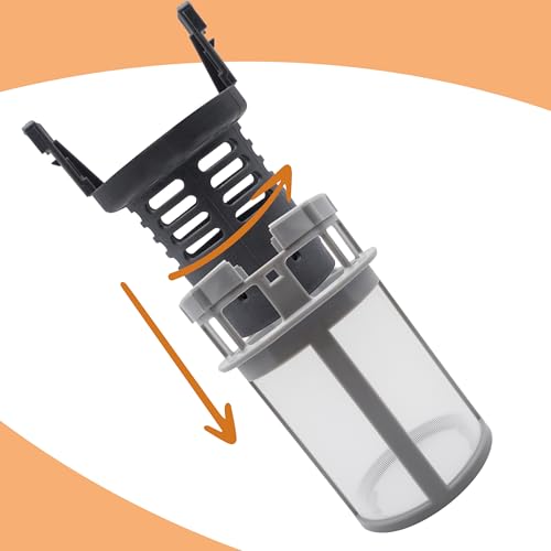 GIANTO Set mit Innenfilter und Außenfilter, kompatibel mit Indesit Ariston Hotpoint Whirlpool Scholtes (C00256572 + C00256571) für Spülmaschinen-Ablauf, verstärktes Ersatzteil