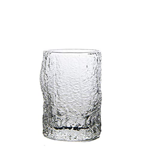 Vasos de agua y cerveza TOMYEUS de vidrio para comidas familiares y cenas 2