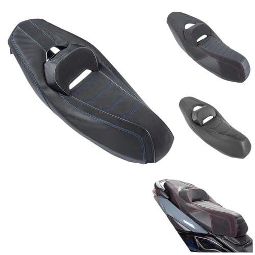 Asiento sillín NMAX 125 155 juego de fundas de cojín trasero 2