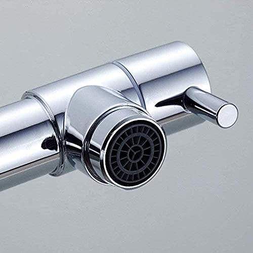 Mitigeur pour lavabo avec bec pivotant fluide et installation facile