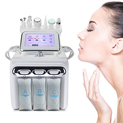 DEHOAD 6 en 1 Hydrogène Oxygène Petite Bulle Machine de Beauté Eau Hydro Dermabrasion Hydrafacial Machine Facial Rajeunissement