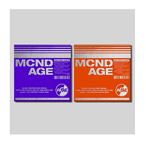 Mini album MCND Age le cadeau Kpop complet avec affiche pliable pour un proche