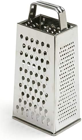 Premium Stainless Steel 4-Wayrater and Slicer for Vegetables, Cheese,Inger, andarlic