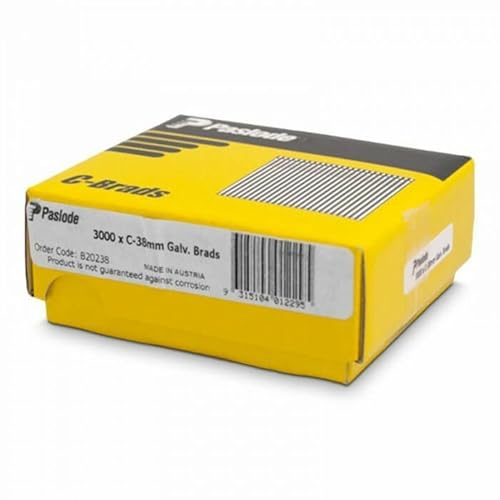 Paslode B20238 Verzinkte Drahtstifte 3000 Stück
