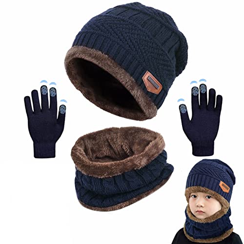 Generisch Bonnet D'hiver Pour Tout-petits, écharpe, Moufles