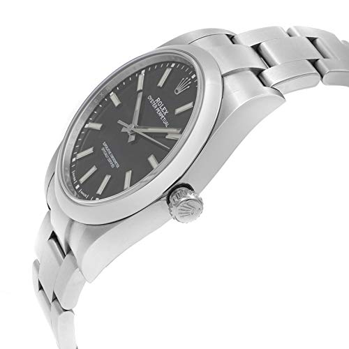 Rolex Oyster Perpetual Black Dial Automatic Men's Watch 114300BKSO3