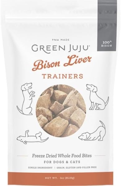 Green Juju Training Treat Bison Dog Treats