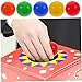 Milisten 20Pcs Colorful Hollow Balls for Games and Activities Table Tennis Balls for Party Fun Draws and Contests