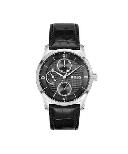 Montre Homme BOSS PRINCIPLE MASTER en cuir et acier élégant