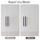 10 Stück Laminat Reparaturset Hartwachs Reparaturset Parkett Reparaturset Vinyl Reparaturset für Laminat Parkett Vinylboden Holz Reparaturset für Auffüllen Reparieren von Kratzern und Löchern