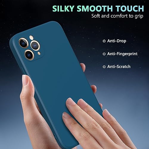 Image of for iPhone 11 Pro Case Dark Blue, Scratch Resistant with Soft Touch, Slim Thin Phone Cover for iPhone 11 Pro 5.8 inch
