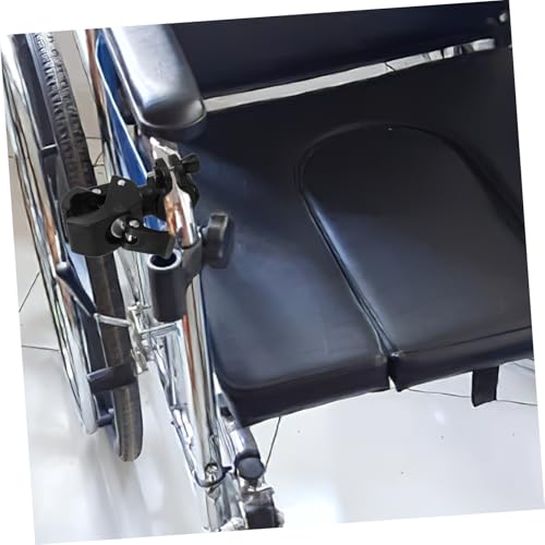 Support de canne réglable pour fauteuil roulant et déambulateur