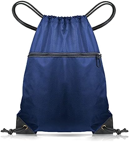 CHEPULA Drawstring Gym Bag, Large Sports Backpack String Swim Drawstring PE Bags for Women Men, Travel Beach School Bag with Waterproof for Kids,Boys,Girls