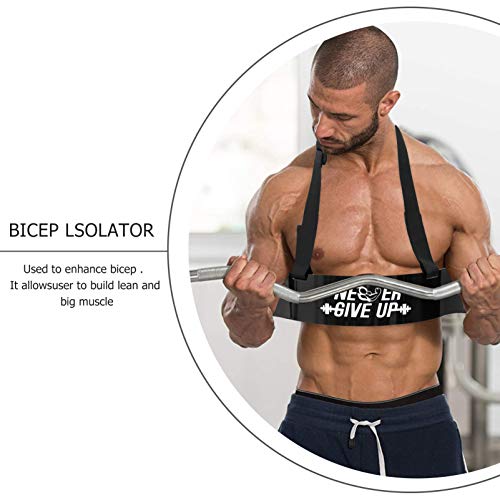 BESPORTBLE Braço Blaster BÍceps e Tríceps Bomber Curl Builder para braços musculares Casa Academia S