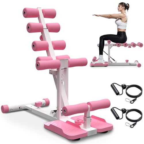 Entrenador para sentadillas deep squat rosa compacto miniatura 1